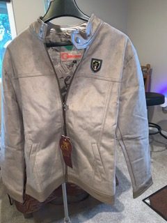 Armani Brown Leather Jacket