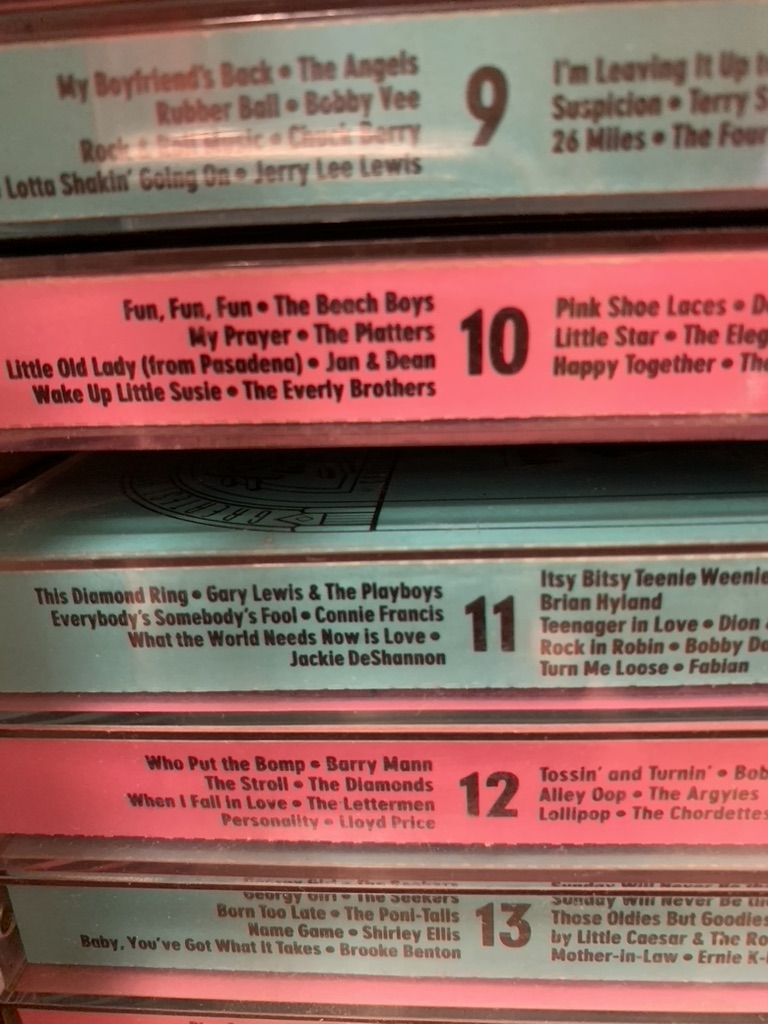 Cassette Tapes & CDs