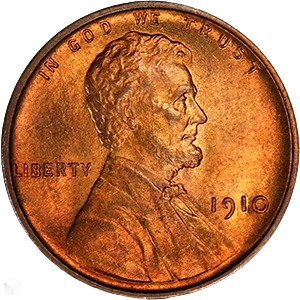 1910 Wheat Penny