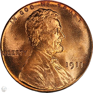 1911 Wheat Penny
