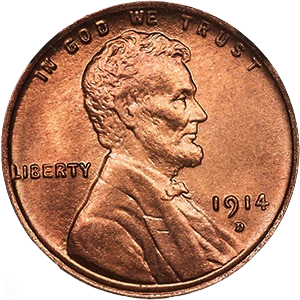 1914 D Wheat Penny