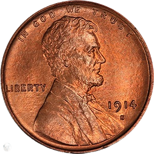 1914 S Wheat Penny