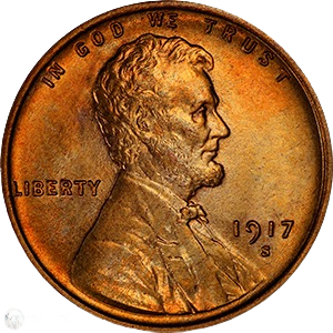 1917 S Wheat Penny