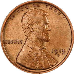 1919 D Wheat Penny