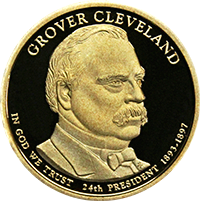 2012 S Grover Cleveland 2nd Dollar