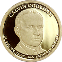 2014 S Calvin Coolidge Dollar