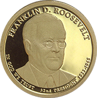 2014 S Franklin D Roosevelt Dollar