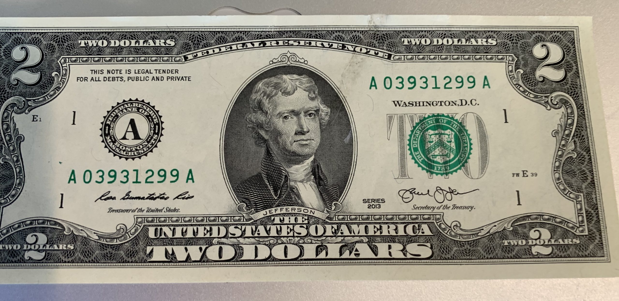 Vintage U.S. Paper Currency Collection – $1, $2, $5 & $20 Dollar Bills (Multiple Series) - Image 17