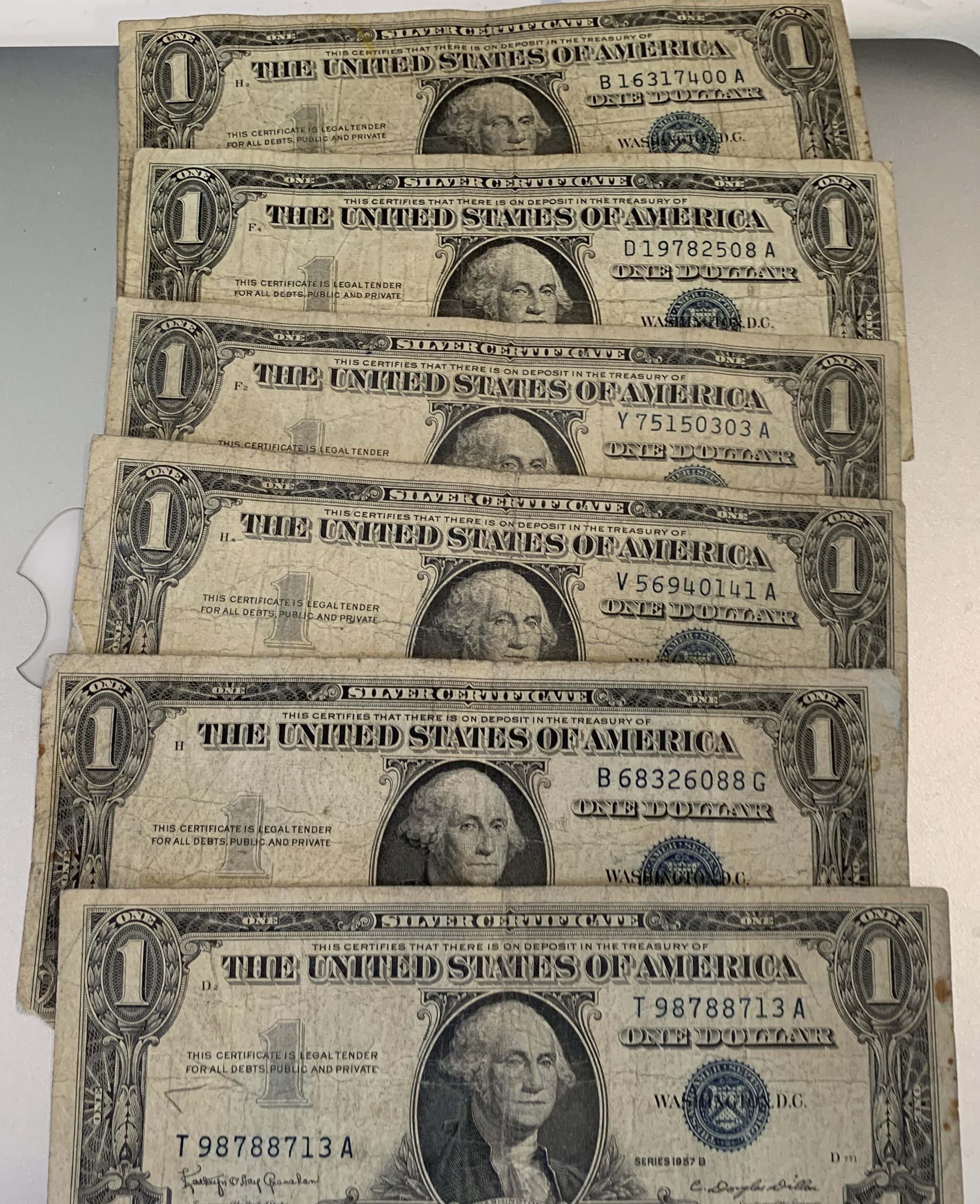 Vintage U.S. Paper Currency Collection – $1, $2, $5 & $20 Dollar Bills (Multiple Series) - Image 18
