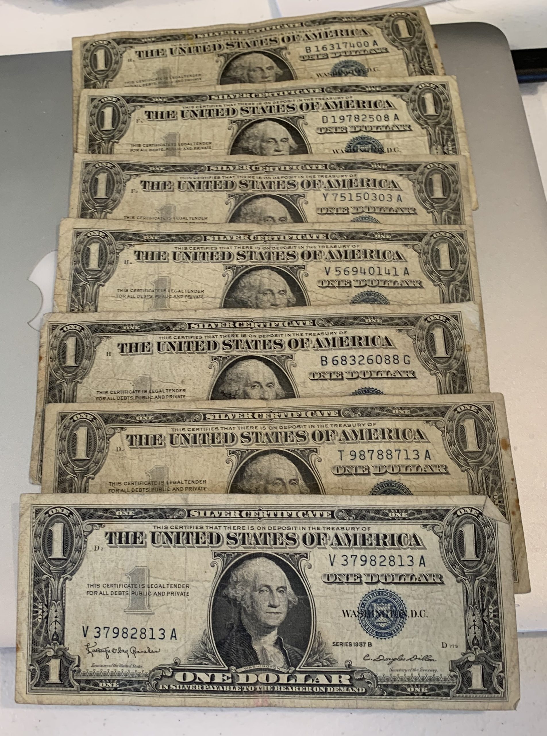 Vintage U.S. Paper Currency Collection – $1, $2, $5 & $20 Dollar Bills (Multiple Series) - Image 19