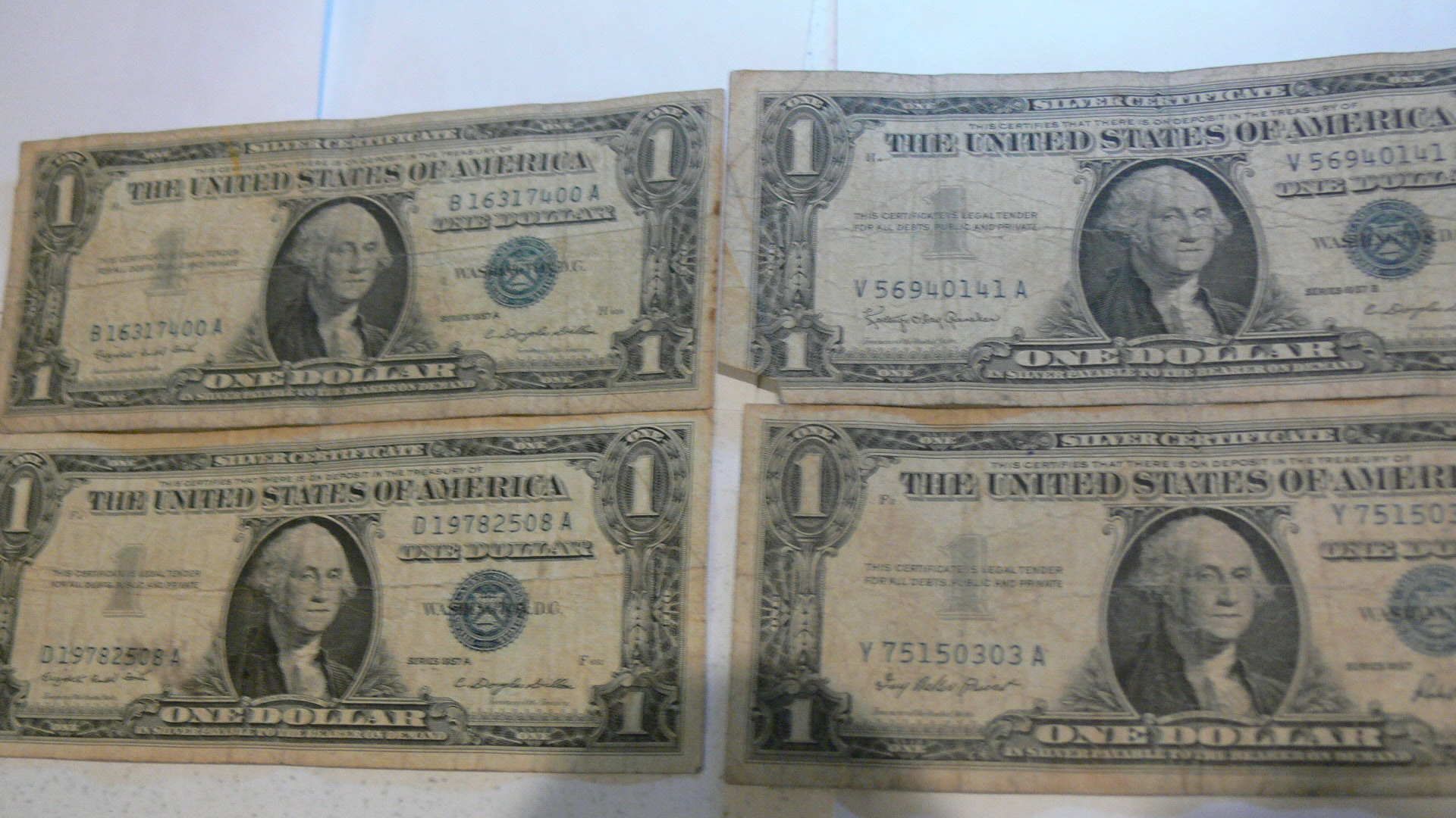 Vintage U.S. Paper Currency Collection – $1, $2, $5 & $20 Dollar Bills (Multiple Series) - Image 4