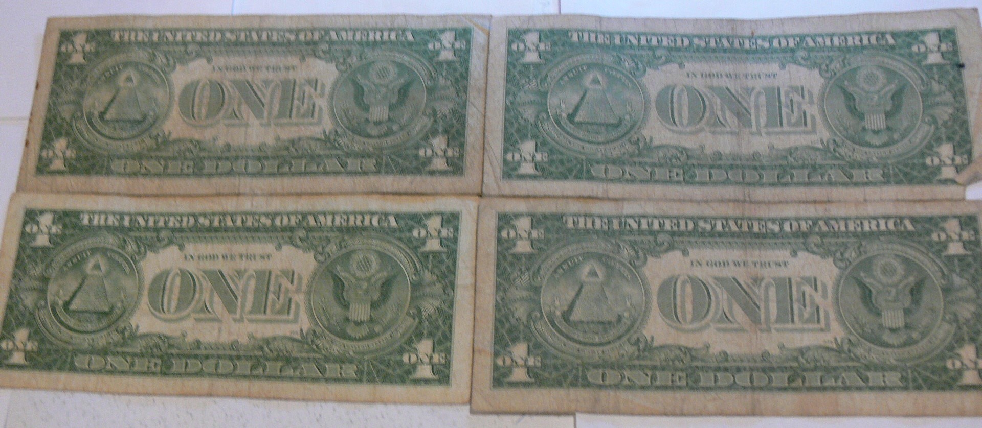 Vintage U.S. Paper Currency Collection – $1, $2, $5 & $20 Dollar Bills (Multiple Series) - Image 5